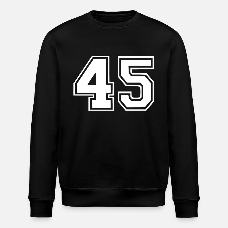 45 - Sweat bio ROLLER Stanley/Stella Unisexe - noir