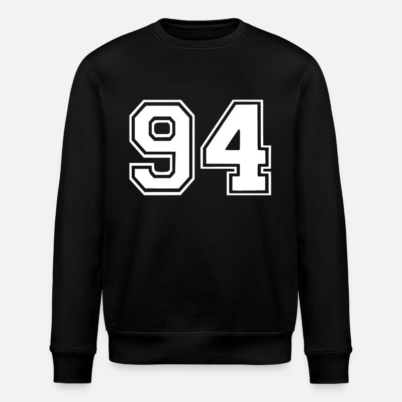 94 - Stanley/Stella Unisex Bio-Sweatshirt ROLLER - Schwarz