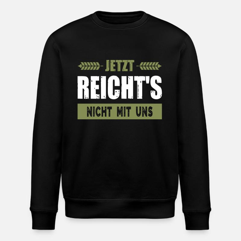 Bauernproteste 2024 Bauernprotest Bauerndemo Demo - Stanley/Stella Unisex Bio-Sweatshirt ROLLER - Schwarz