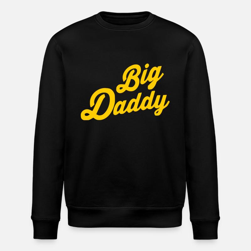 Big daddy - Stanley/Stella Unisex Bio-Sweatshirt ROLLER - Schwarz