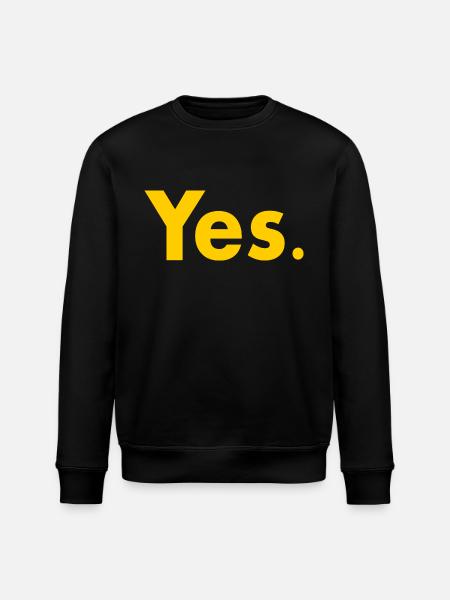 Yes - Sweat bio ROLLER Stanley/Stella Unisexe - noir