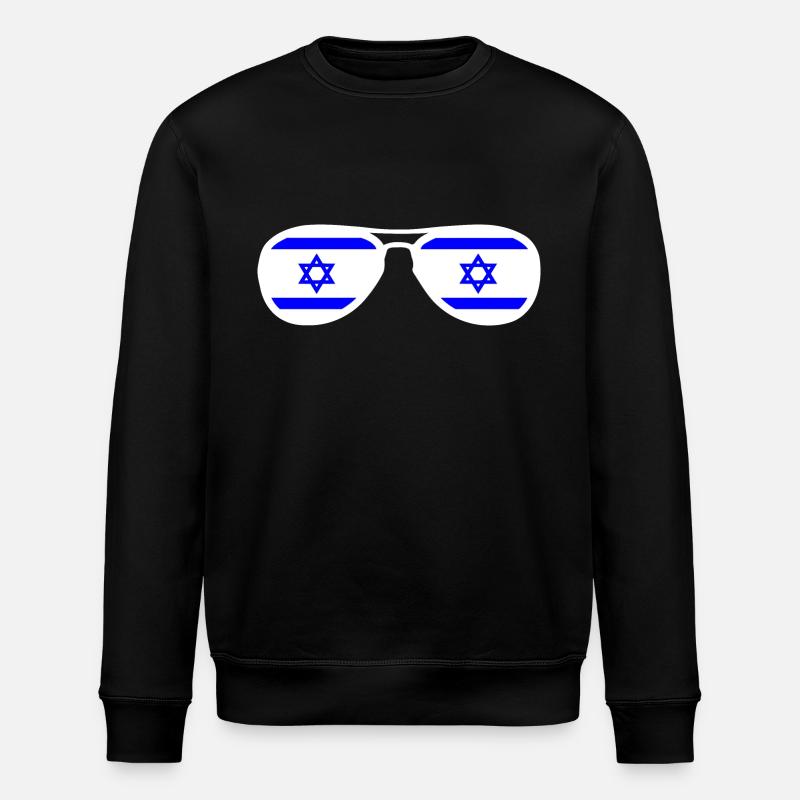 Israel - Sweat bio ROLLER Stanley/Stella Unisexe - noir