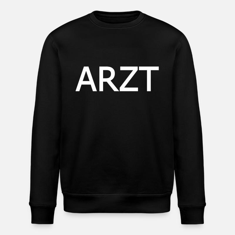 Arzt - Stanley/Stella Unisex Bio-Sweatshirt ROLLER - Schwarz