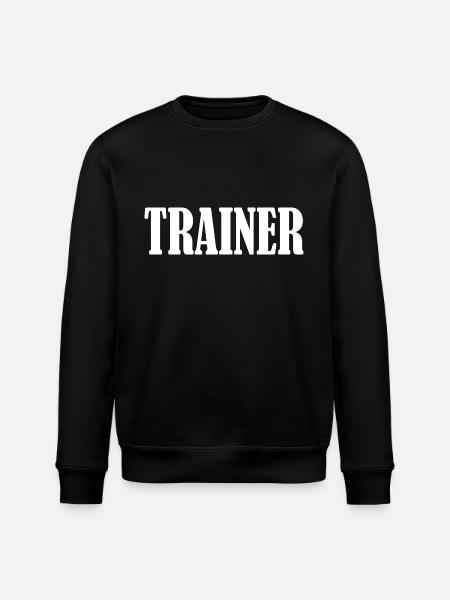 Trainer - Stanley/Stella ROLLER Unisex Organic Sweatshirt - black