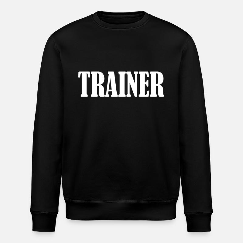 Trainer - Stanley/Stella ROLLER Unisex Organic Sweatshirt - black