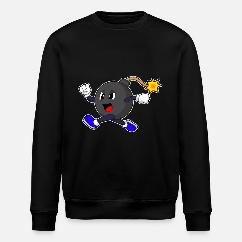 Bombshell Jogger Jogging - Sweat bio ROLLER Stanley/Stella Unisexe - noir
