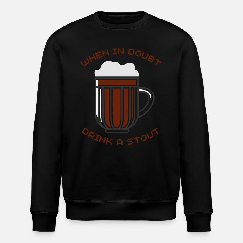 Stout Bier - Stanley/Stella Unisex Bio-Sweatshirt ROLLER - Schwarz