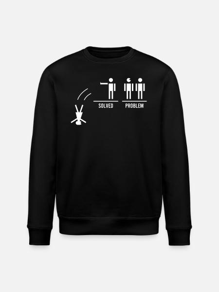 Drôle - Sweat bio ROLLER Stanley/Stella Unisexe - noir