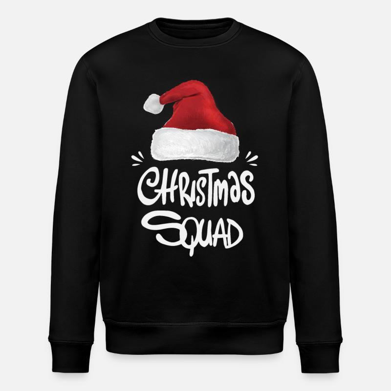 Troupe de Noël - Sweat bio ROLLER Stanley/Stella Unisexe - noir