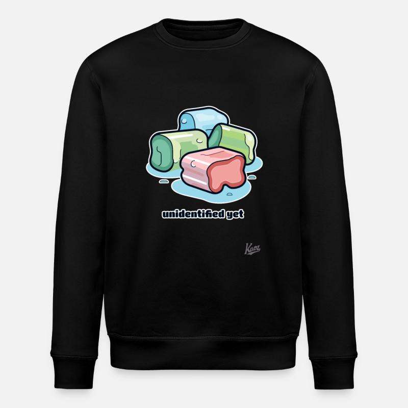 Unknown chewing gum object - Stanley/Stella ROLLER Unisex Organic Sweatshirt - black