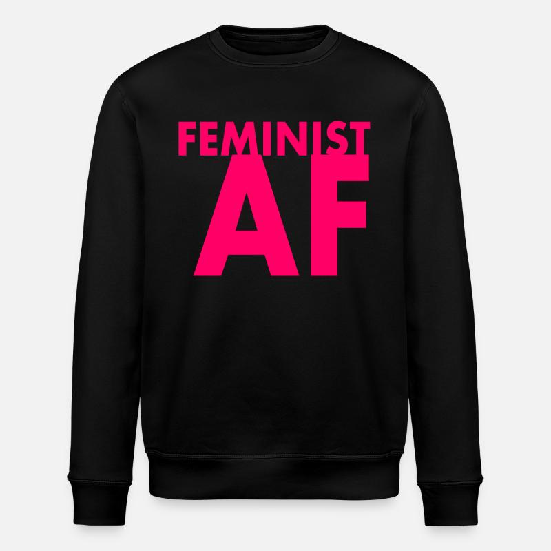 Feminist af - Sweat bio ROLLER Stanley/Stella Unisexe - noir