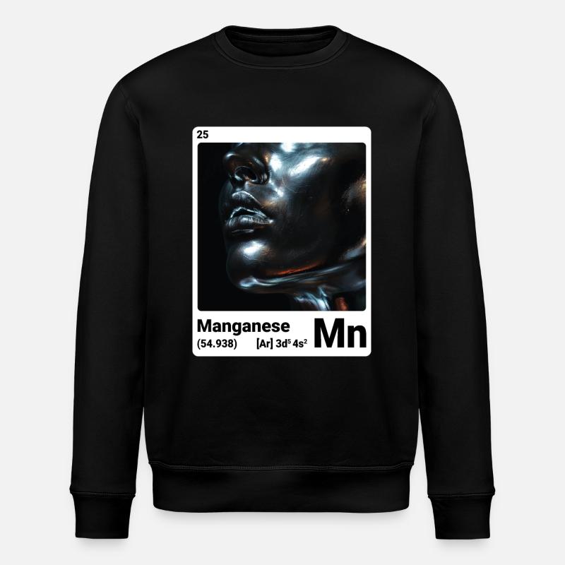 AI am Manganèse (wt) - Sweat bio ROLLER Stanley/Stella Unisexe - noir