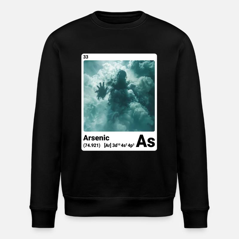 AI am Arsenic (wt) - Sweat bio ROLLER Stanley/Stella Unisexe - noir