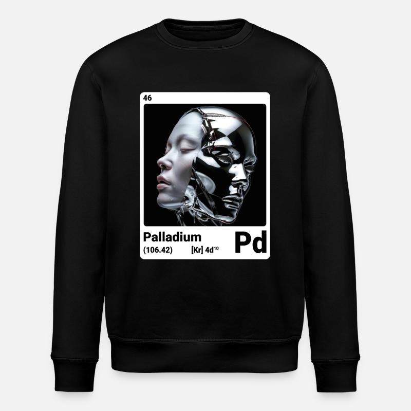 AI am Palladium (wt) - Sweat bio ROLLER Stanley/Stella Unisexe - noir