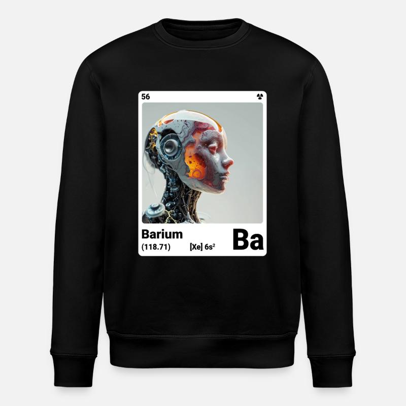 AI am Baryum (wt) - Sweat bio ROLLER Stanley/Stella Unisexe - noir
