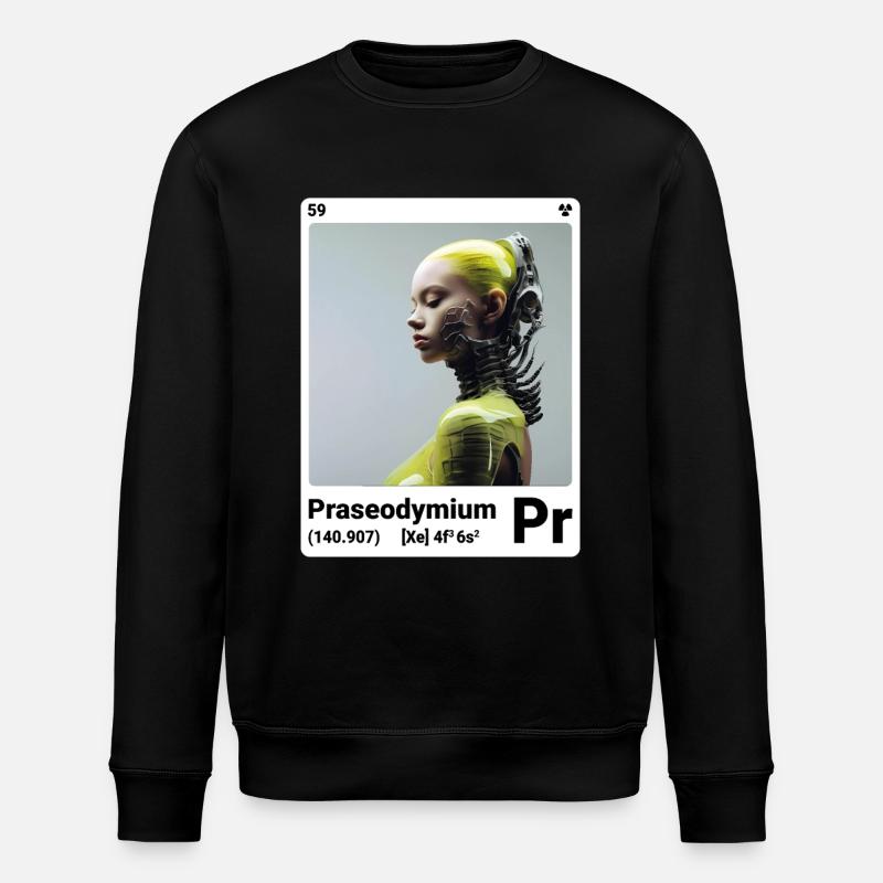 AI am Praseodymium (wt) - Sweat bio ROLLER Stanley/Stella Unisexe - noir