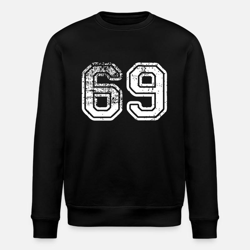 69 - Stanley/Stella ROLLER Unisex Organic Sweatshirt - black