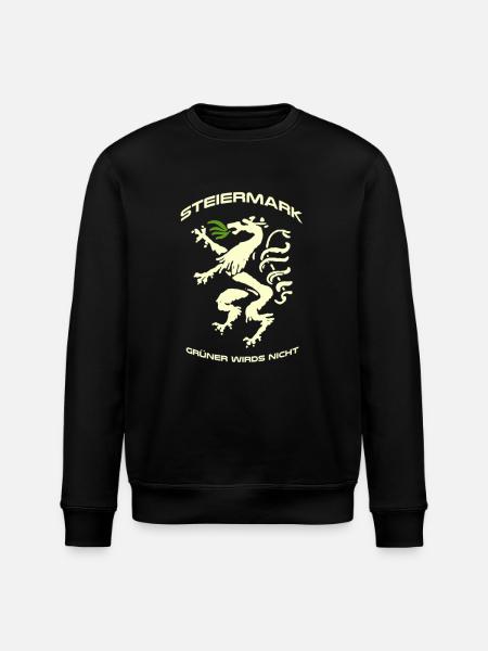 Steiermark - Stanley/Stella Unisex Bio-Sweatshirt ROLLER - Schwarz
