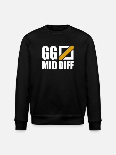 GG Mid Diff Gamer Gaming - Sweat bio ROLLER Stanley/Stella Unisexe - noir