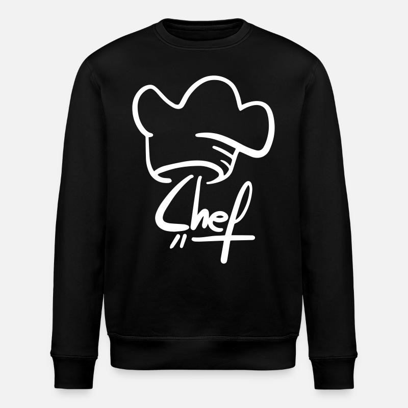 Chef - Stanley/Stella ROLLER Unisex Organic Sweatshirt - black