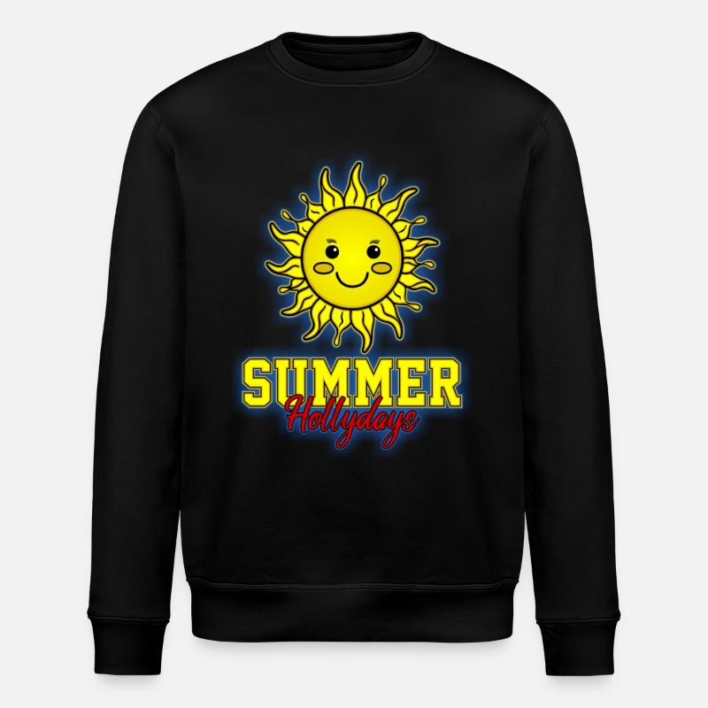 Summer Hollydays - Stanley/Stella Unisex Bio-Sweatshirt ROLLER - Schwarz