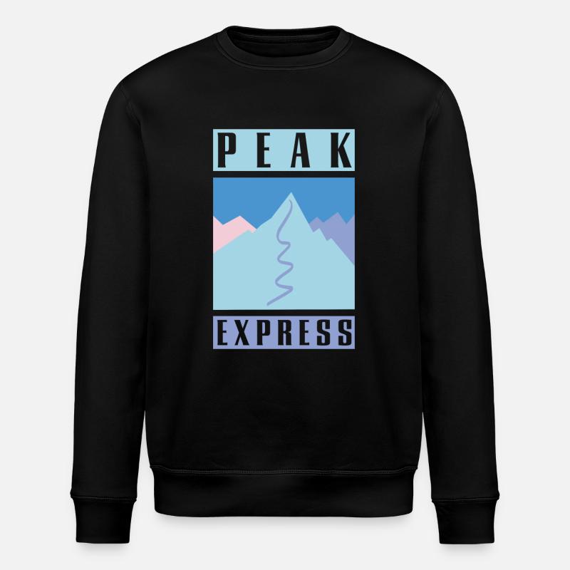 Peak Express - Stanley/Stella ROLLER Unisex Organic Sweatshirt - black