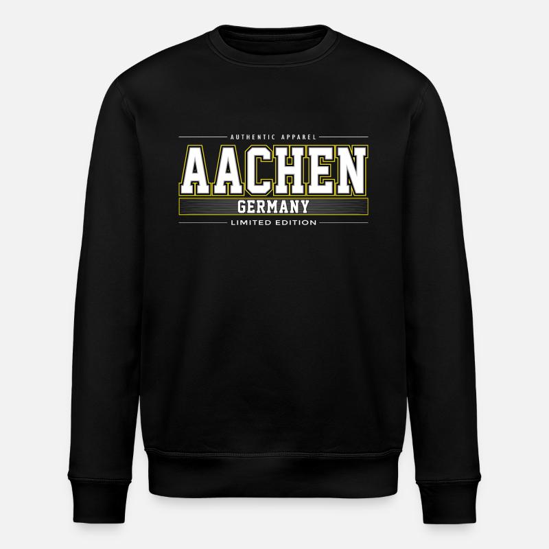 Aachen - Stanley/Stella ROLLER Unisex Organic Sweatshirt - black
