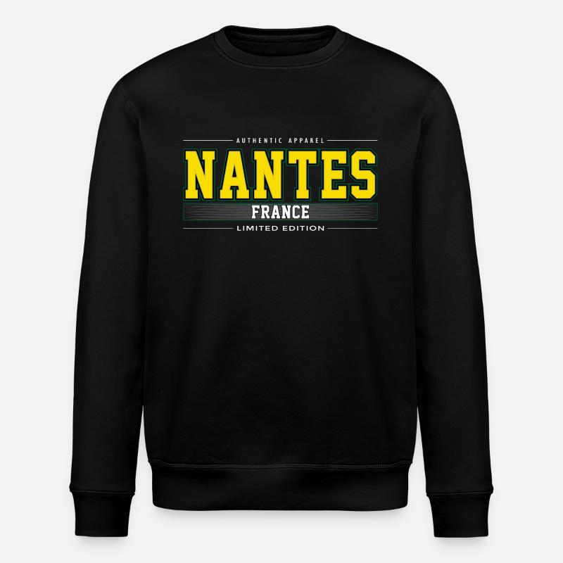 Nantes - Stanley/Stella Unisex Bio-Sweatshirt ROLLER - Schwarz