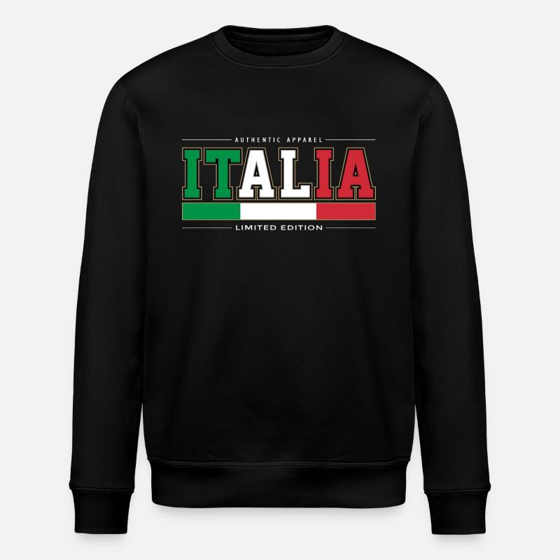 Italie - Sweat bio ROLLER Stanley/Stella Unisexe - noir