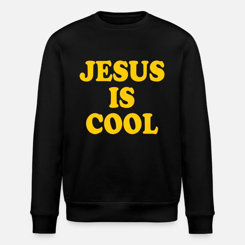 Jesus is cool - Sweat bio ROLLER Stanley/Stella Unisexe - noir