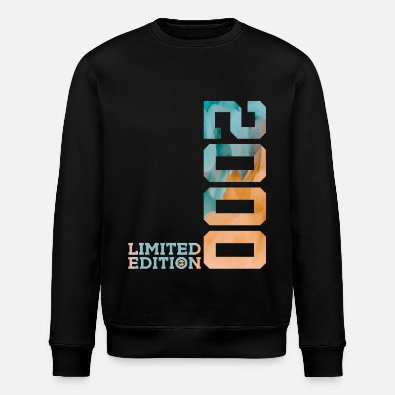 26TH ANNIVERSARY LIMITED EDITION 2000 - Stanley/Stella ROLLER Unisex Organic Sweatshirt - black