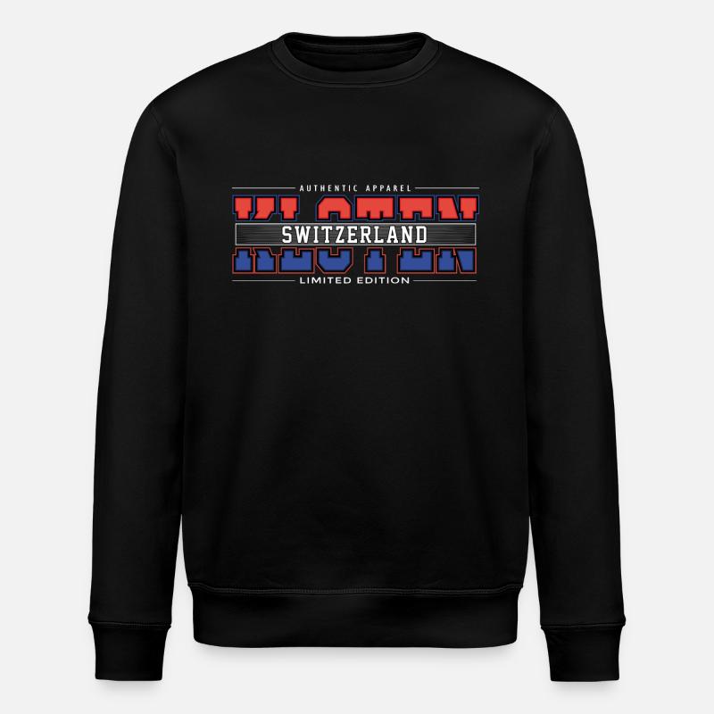 Kloten - Stanley/Stella Unisex Bio-Sweatshirt ROLLER - Schwarz