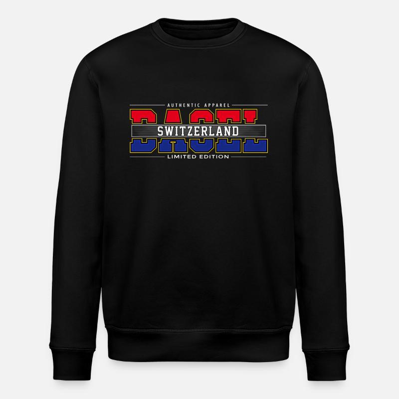BASEL - Stanley/Stella Unisex Bio-Sweatshirt ROLLER - Schwarz
