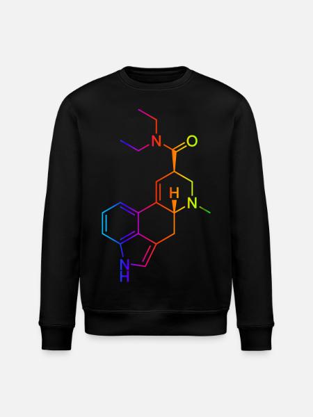 lsd shirt farbig - Stanley/Stella Unisex Bio-Sweatshirt ROLLER - Schwarz