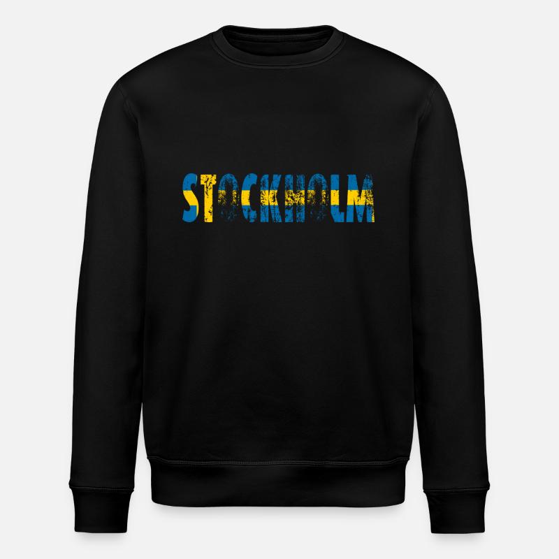 Stockholm - Sweat bio ROLLER Stanley/Stella Unisexe - noir