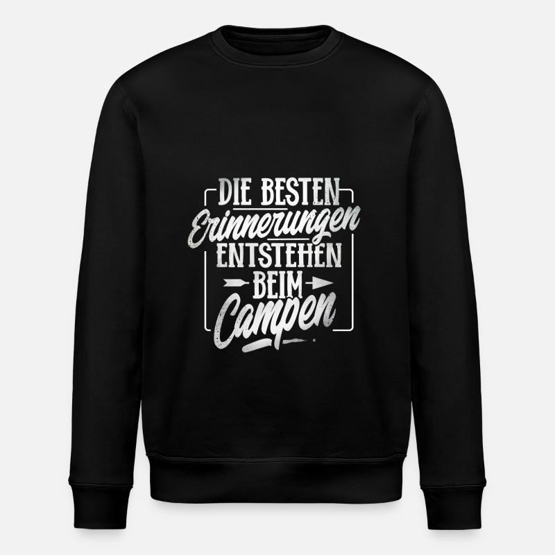 Camping - Stanley/Stella Unisex Bio-Sweatshirt ROLLER - Schwarz