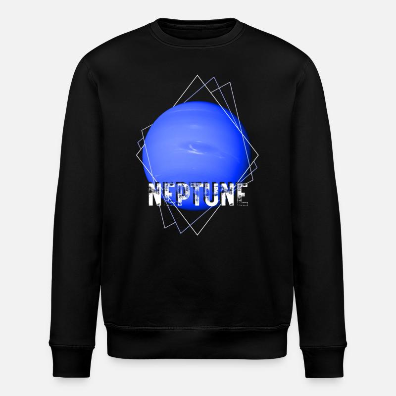 Planète Neptune - Sweat bio ROLLER Stanley/Stella Unisexe - noir