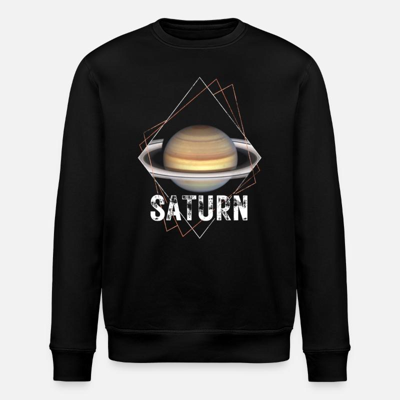 Saturne, planète, système solaire - Sweat bio ROLLER Stanley/Stella Unisexe - noir