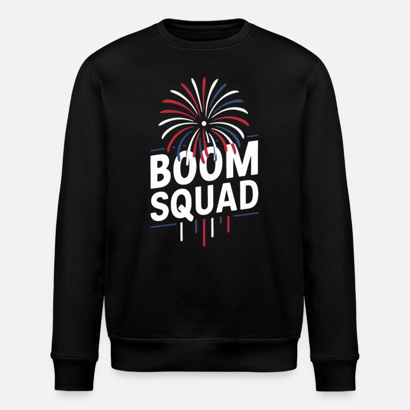 Pyrotechnics Fireworks Pyrotechnics - Stanley/Stella ROLLER Unisex Organic Sweatshirt - black