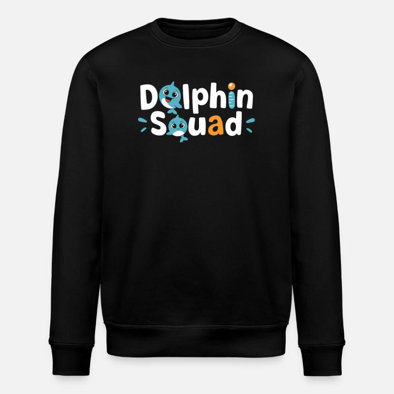 Dolphin Group Design Dolphin Squad - Sweat bio ROLLER Stanley/Stella Unisexe - noir