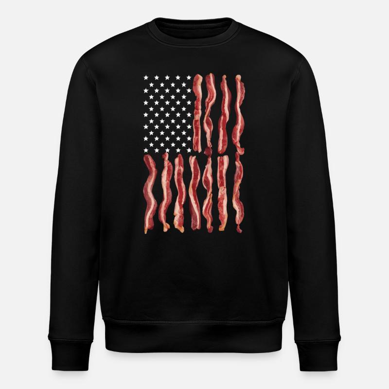 États-Unis Amérique Drapeau Patriotes - Sweat bio ROLLER Stanley/Stella Unisexe - noir