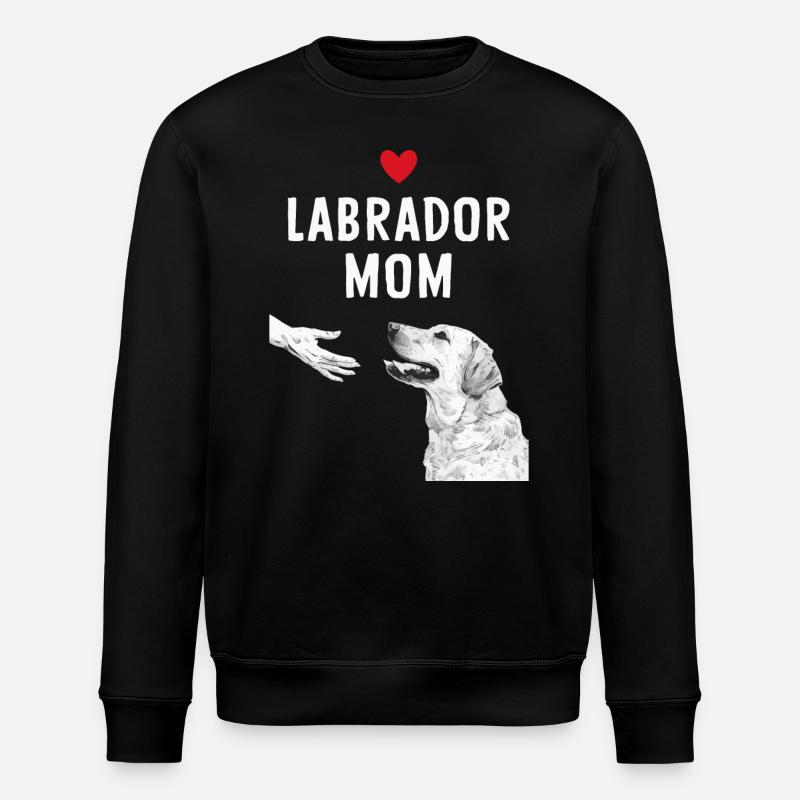Chien Labrador - Sweat bio ROLLER Stanley/Stella Unisexe - noir