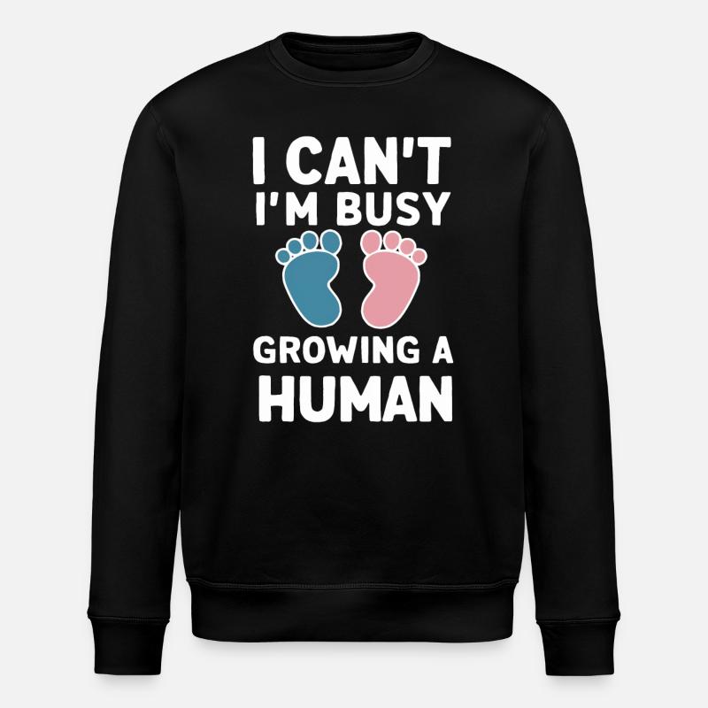 Grossesse Grossesse Accouchement - Sweat bio ROLLER Stanley/Stella Unisexe - noir