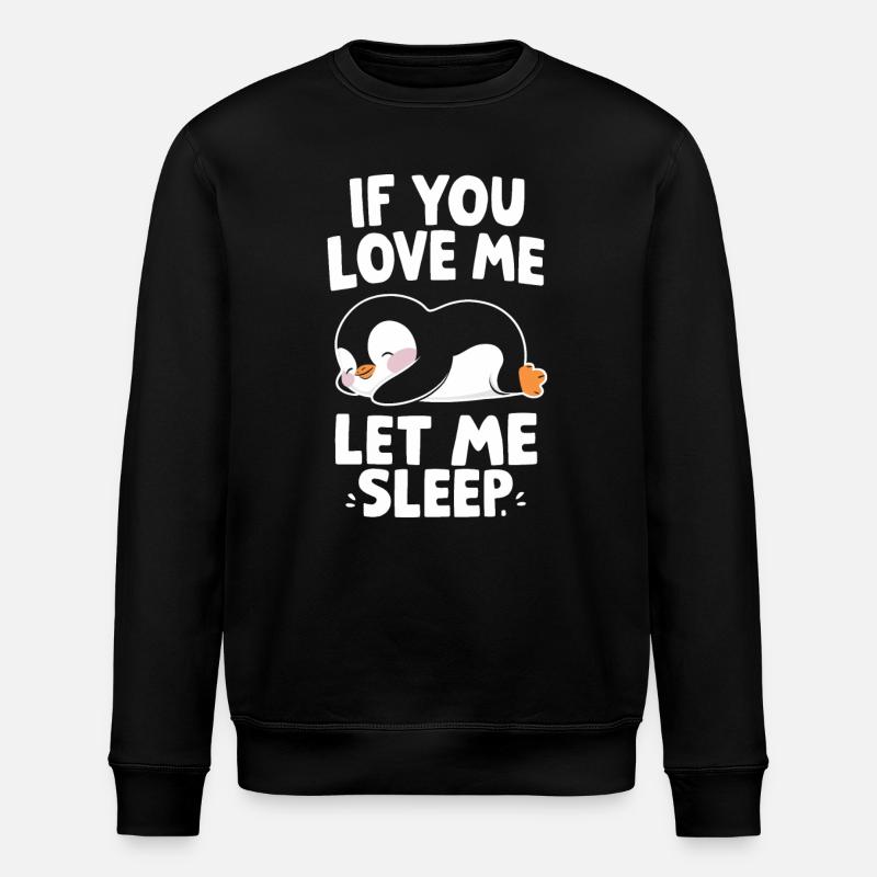 Pingouin Pingouin Animal - Sweat bio ROLLER Stanley/Stella Unisexe - noir