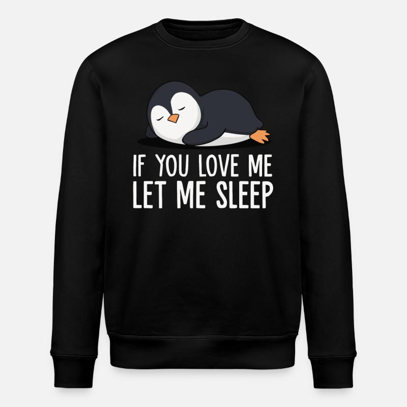 Pingouin Pingouin Animal - Sweat bio ROLLER Stanley/Stella Unisexe - noir