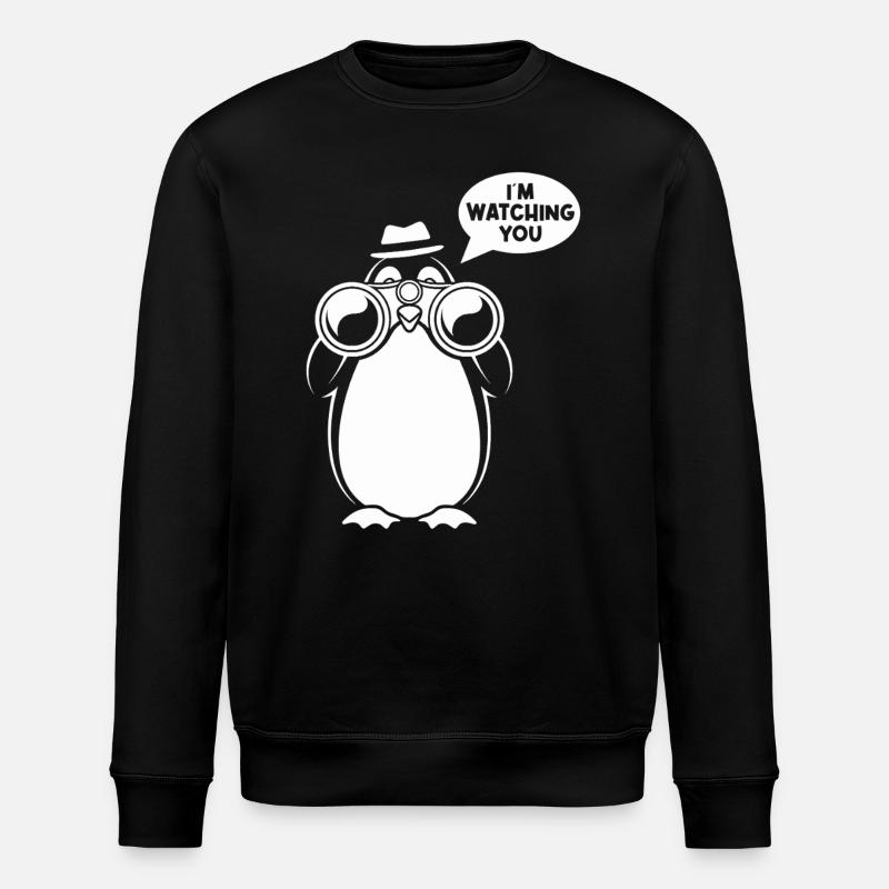 Sarcasme : Je te regarde concevoir - Sweat bio ROLLER Stanley/Stella Unisexe - noir