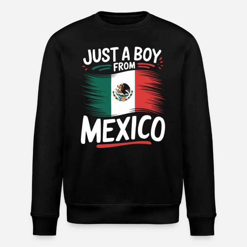 Mexique Mexique Mexicain Espagnol - Sweat bio ROLLER Stanley/Stella Unisexe - noir