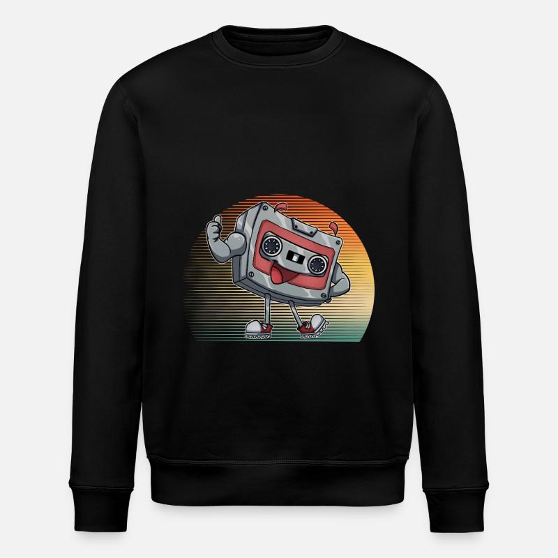 Kassette - Stanley/Stella Unisex Bio-Sweatshirt ROLLER - Schwarz