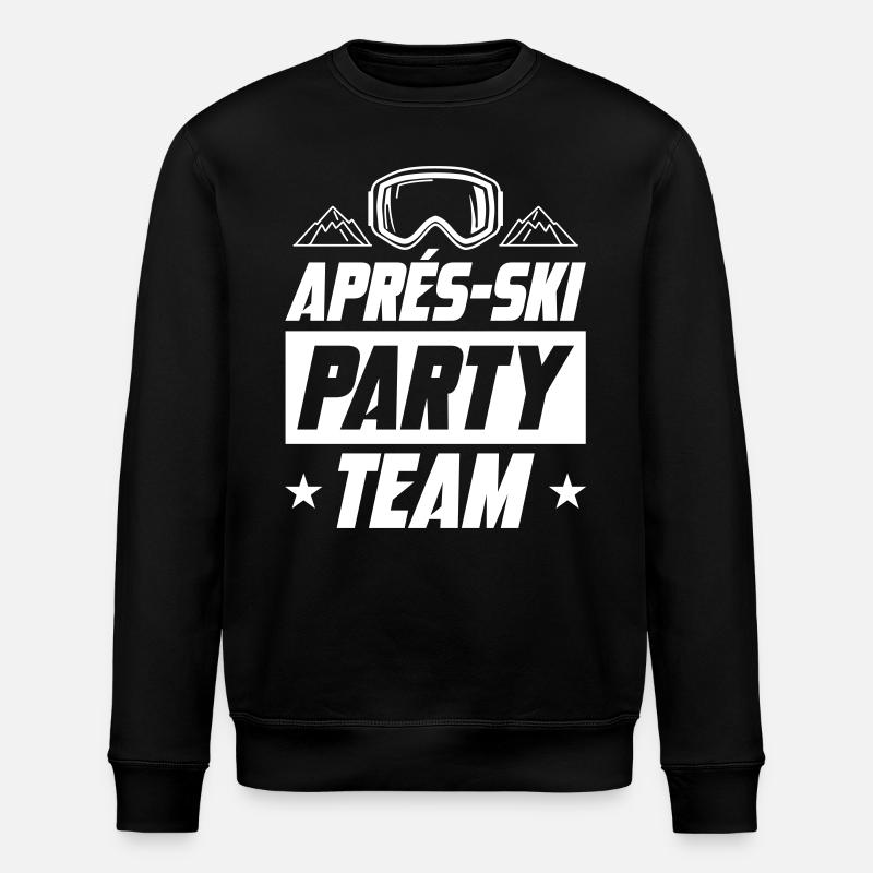 Apres Ski Party Team - Stanley/Stella Unisex Bio-Sweatshirt ROLLER - Schwarz