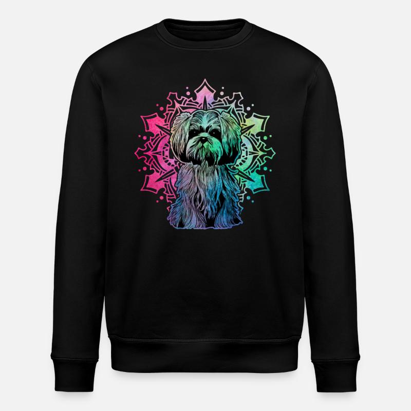Shih Tzu - Stanley/Stella Unisex Bio-Sweatshirt ROLLER - Schwarz